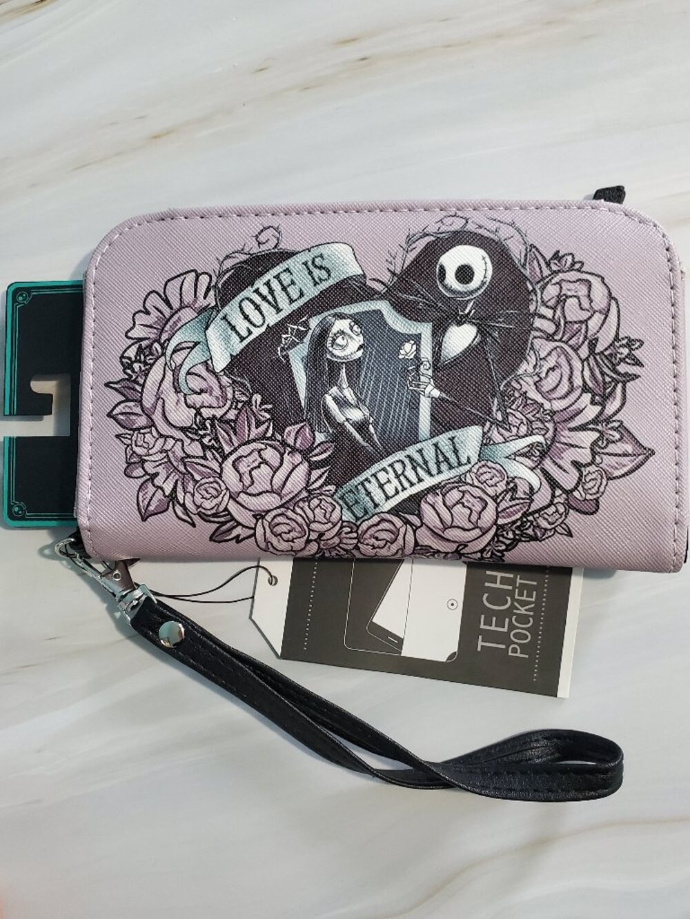 NWT Disney x Bioworld Nightmare Before Christmas NBC Tech Wallet